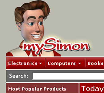 mySimon Homepage